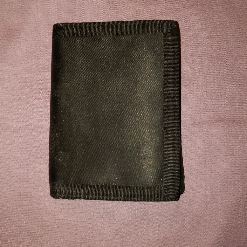 Black Velcro Wallet